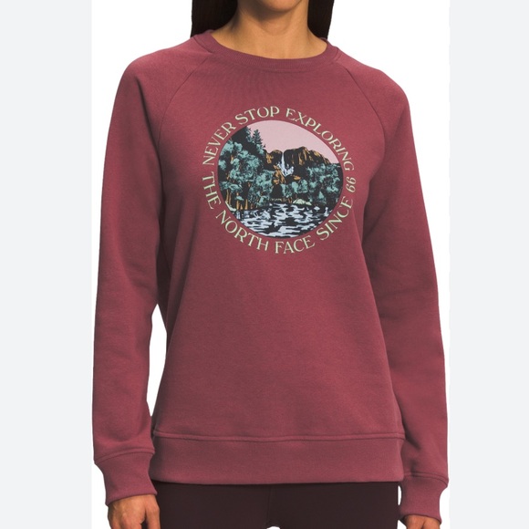 The North Face Tops - The North Face womens Crewneck sweatshirt Small Never stop Exploring